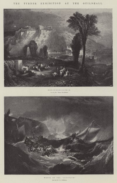 The Turner Exhibition at the Guildhall by Joseph Mallord William Turner